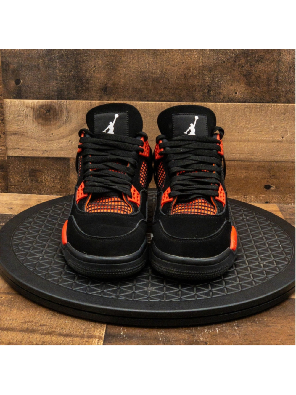 Jordan Air Jordan 4 Retro Red Thunder Black/Red CT8527-016 Men's 9 Sneakers - Picture 2 of 9